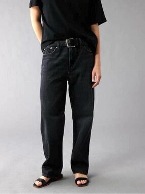 American Eagle Outfitters Woman’s Black EX Boyfriend Jeans size 8 Regular